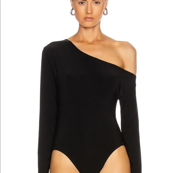 💕Norma Kamali Drop Shoulder Bodysuit Size Small 💕 - Picture 1 of 10
